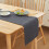 Additional Polyester Table Runner Not Slip-No. 5 Silver Grey 5