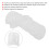 100-Piece Elastic Steering Wheel Protectors 1