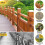 Permanent 4Inch Square Fence Post Headpieces Resistant-8 7