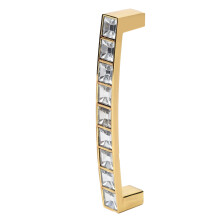 Modern Crystal Cabinet Handle 96mm
