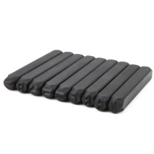 36pcs Steel Metal Punch Set 4mm Letters & Numbers for DIY Metal Engraving