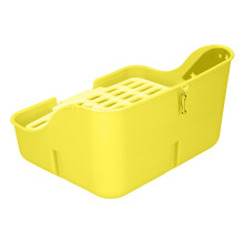 Small Animals Pet Cage Litter Box Toilet Tray ABS Plastic 28.5x21x15.5cm