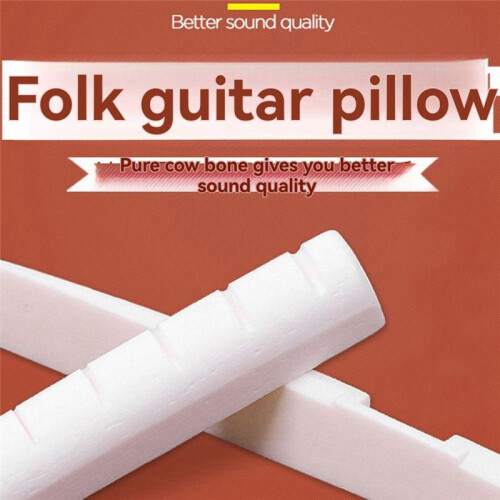 Guitar Nut Folk Guitar Upper Ox Bone Nut Bridge Ox Bone Strings Sleeper Guitar General Musical Instrument Accessories 1