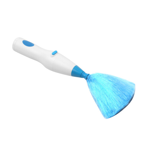 Handheld Electric Spin Duster with 2 Brush Heads, Adjustable Length, Lightweight 2