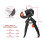 Professional Grafting Tools Kit 2-in-1 Pruner & Grafting Shears, Replaceable Blades 4