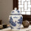 Porte-thé en céramique de Style chinois rétro,-Conception B 3