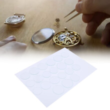 21pcs 35-45mm Flat Watch Glass Lens Set Smooth Edge High Temp Resistant 1.2mm