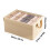 Foldable Fabric Storage Box Beige-Gray 22L 40x27x21cm 3