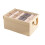 Foldable Fabric Storage Box Beige-Gray 22L 40x27x21cm 2
