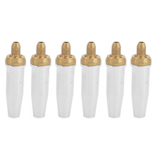 10Pcs Gas Cutting Nozzle G07-30 Stainless Steel, 0.7/0.9/1.1mm