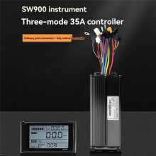 36V 48V 52V 35A 1500W Brushless Motor Controller+SW900 LCD Kit for Electric Mountain Bike Scooter Modification