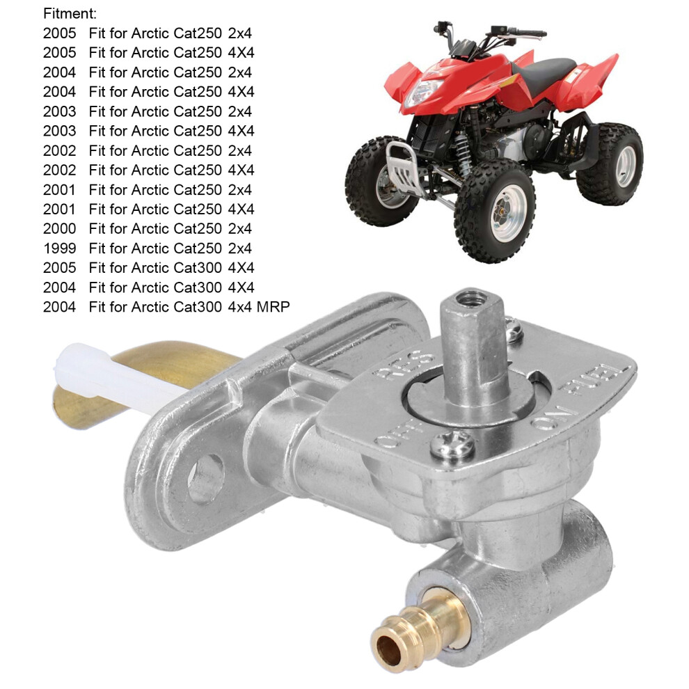 Fuel Valve Off/On/Reserve Petcock Kit For Arctic Cat 250-500 Model 6911392182936