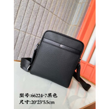 Hermès Travel Crossbody Bag | Italian Tumbled Calfskin Leather