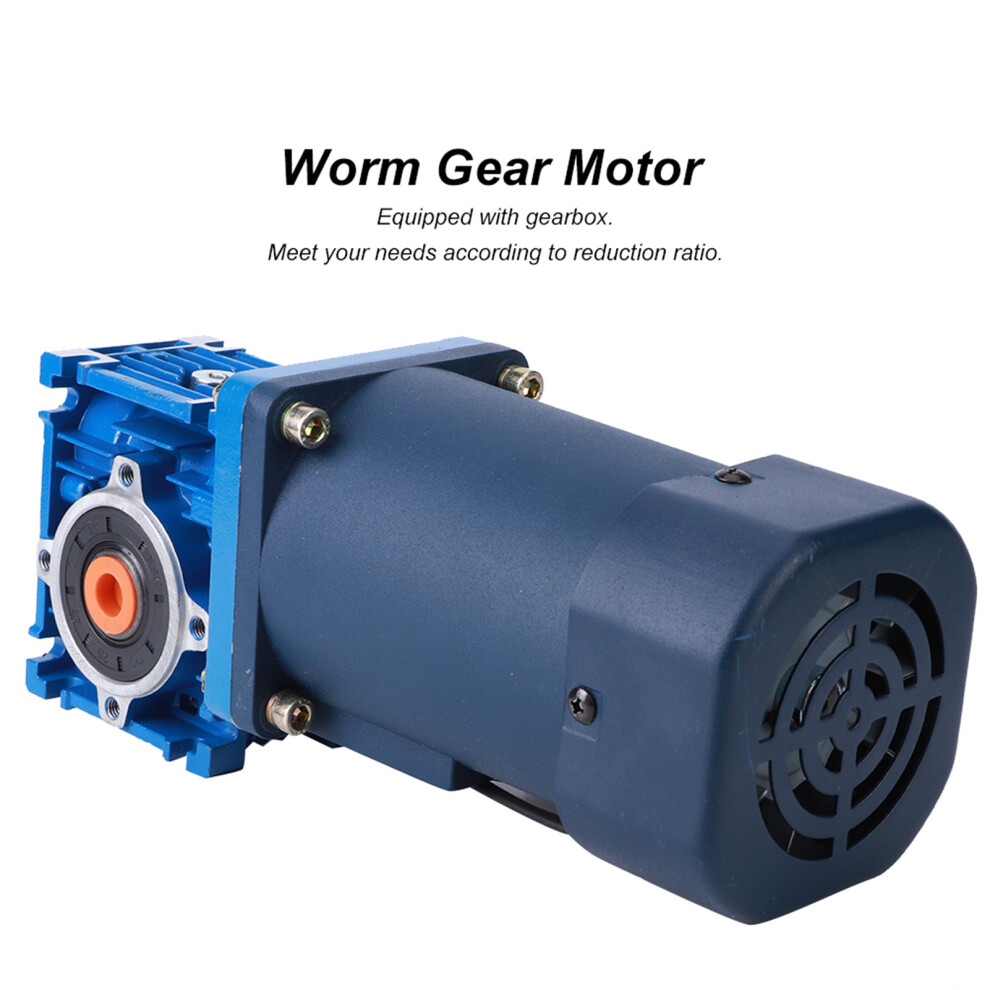 120W AC 220V Worm Gear Motor with Speed