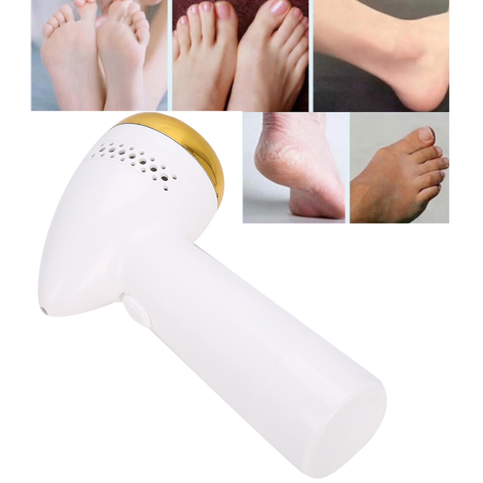 Gold/Silver Electric Foot File Callus Remover 3.7V 7W Pedicure Machine