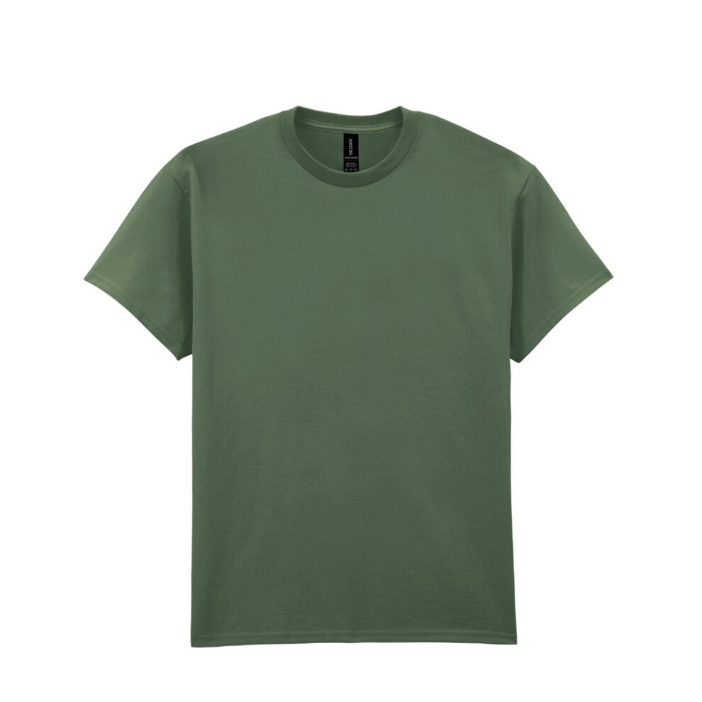 Gildan (3Xl, Military ) Unisex Adult Ultra Cotton T-Shirt Green