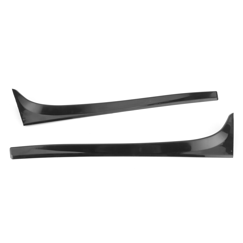 Car Rear Window Spoiler Side Wing For Mk7 Mk7.5 2014-2018 Gloss Black 7611392241693