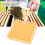 Plastic Bee King Incubator Free Move Beekeeping Breeding Box Harmless Durable 7