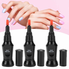 3pcs Nail Rhinestone Glue 10ml UV Resin for Nail Art Jewelry