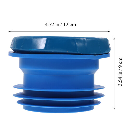 Compacte Blauwe Rubber Toilet Afdichtingsring Waterdicht 1