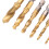 Steel Tap Drill Bits Set 6pcs M3-M10 High Speed Tapping Tools Short Type 1