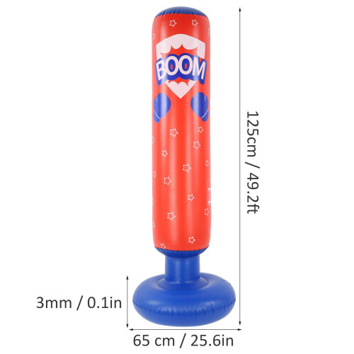 Foldable PVC Boxing Column for Kids Play