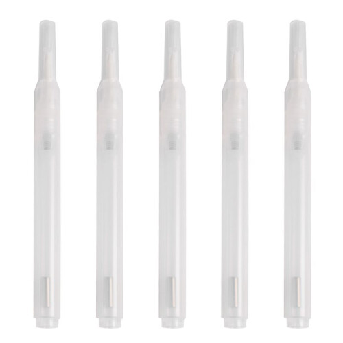 5Pcs Refillable Paint Markers 0.5mm Extra Fine Tips, Touch- Paint Pens, Empty Paints Markers for Touch ,DIY Graffiti