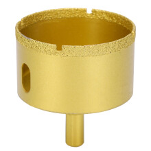 3Pcs Diamond Hole Drill Bits 60mm Golden for Stone Tiles Glass