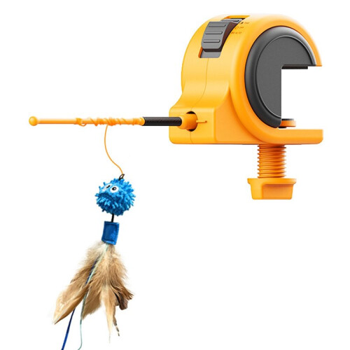 Automatic Cat Toy Interactive Electric Adjustable Cat Toy with Indoor  Cat Toy B
