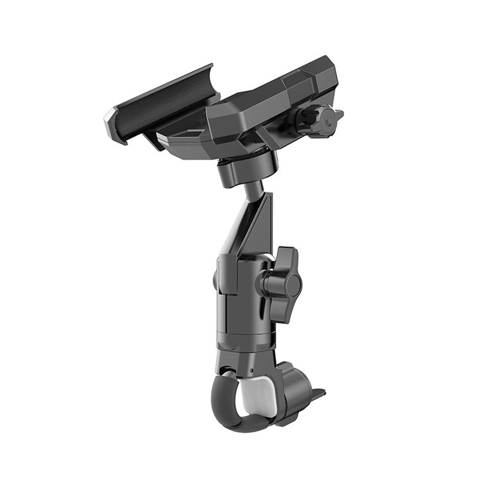 Photos - GPS Accessory Handlebar Phone Mount Adjustable Motorcycle Scooter Phone Clip Bike Phone Holder Mount Motorcycle Handlebar Clip Cycling