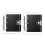 2 Pcs  Enamel Pin Display Book Clear Collection Binder Holder Pin Display Boards Storage Organizer 1