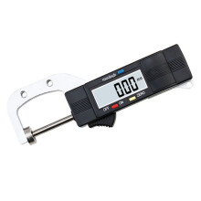 Digital Portable Digital Thickness Gauge 0-25.4mm with 0.01mm Resolution Jewelry Pearl Ruler