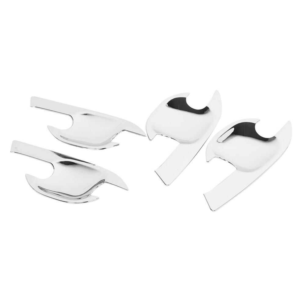 4Pcs Chrome Exterior Door Handle Bowl Cover Fit For Ford Ranger T6 T7 2012-2016 8711392060450