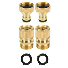 Exclusieve 4 inch messing Easy Release-koppeling voor tuinslang,
