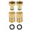 Exclusieve 4 inch messing Easy Release-koppeling voor tuinslang, 1