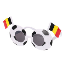 Soccer Competition Celebration Glasses Fun Sports-Belgium