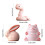 Pig Figurine Ceramics Teacup Spit Bubble Under Bottom-snake 4