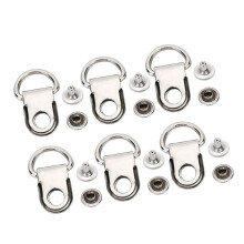 Brass 9x14mm Shoe Eyelet & Buckle Pack of 100 for Leather Craft Shoes & Bags