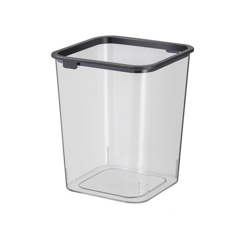 Modular Stackable Recycling Bins Clear Compartmentalized Waste System for Home Office Sorting 8.6x8.6x10.6in 1