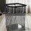 Modular Stackable Recycling Bins Clear Compartmentalized Waste System for Home Office Sorting 8.6x8.6x10.6in 4