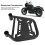 Black Anodised Iron Saddlebag Support Rack 10