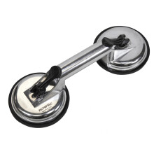 Faithfull Double Pad Aluminium Pro Suction Lifter