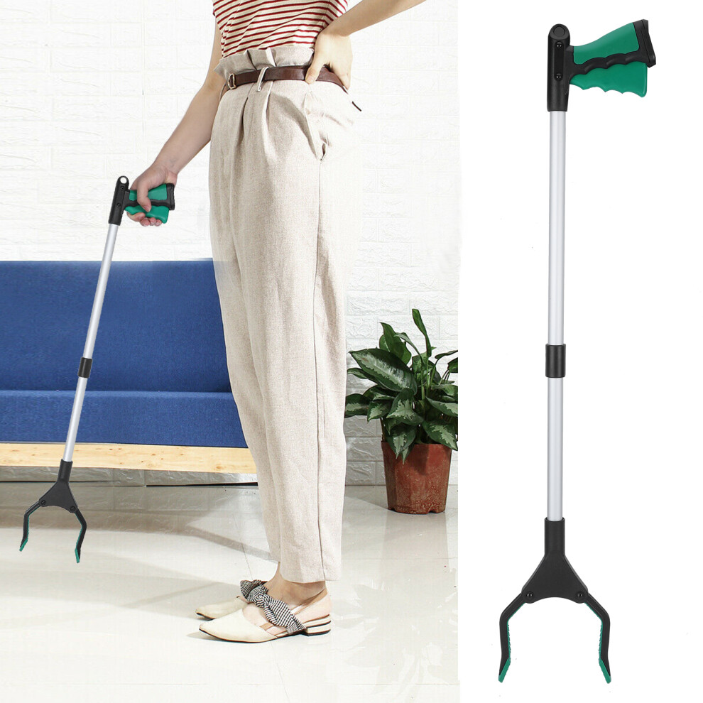 Multifunctional Folding Trash Clamp Grabber Tool Â Green Handle, 80Cm 8781392249599