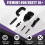 Electric Scooter Steering Stabilize Damper Mounting Bracket Kit for VSETT 10+ 2
