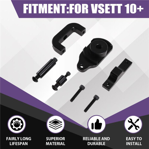 Electric Scooter Steering Stabilize Damper Mounting Bracket Kit for VSETT 10+ 1