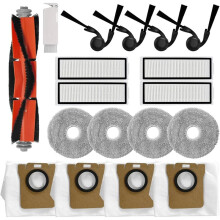 Accessoirekit voor  Robotstofzuiger 5 5 Pro, Inclusief Hoofdborstel, Zijborstel, HEPA-Filters, Dweilpads en Stofzakken