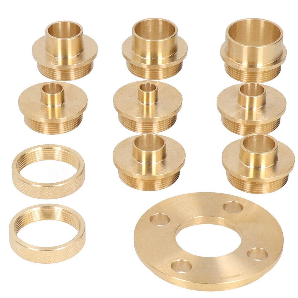 11pc Brass Router Template Guides