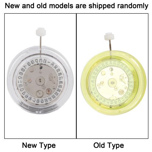 2813 Mechanical Watch Movement White Automatic Replacement Part 13.00mm 2