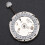 2813 Mechanical Watch Movement White Automatic Replacement Part 13.00mm 4