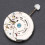 2813 Mechanical Watch Movement White Automatic Replacement Part 13.00mm 7